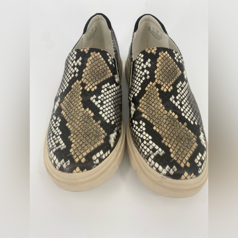 Franco Sarto Mayve Gray Python Slip On Sneaker Si… - image 2